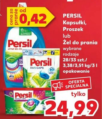 Kaufland PERSIL Kapsułki, Proszek lub Żel do prania oferta