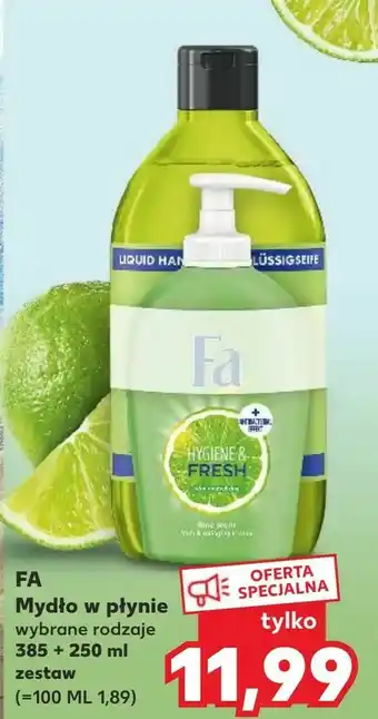 Kaufland FA Mydło w płynie oferta