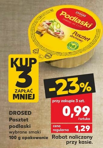 Kaufland DROSED Pasztet podlaski oferta