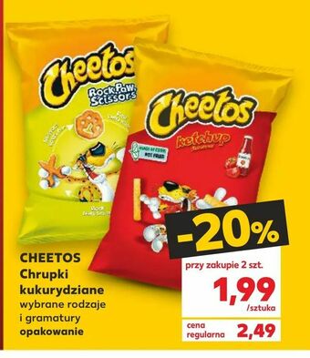 Kaufland CHEETOS Chrupki kukurydziane oferta