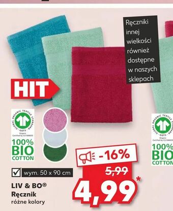 Kaufland LIV & BO ® Ręcznik oferta