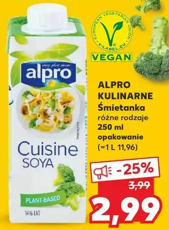Kaufland ALPRO KULINARNE Śmietanka oferta
