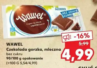 Kaufland WAWEL Czekolada gorzka, mleczna oferta