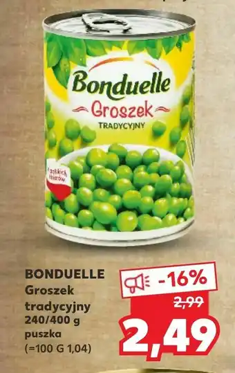 Kaufland BONDUELLE Groszek tradycyjny oferta