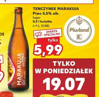 Kaufland TENCZYNEK MARAKUJA Piwo 5,5% alk oferta