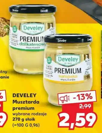 Kaufland DEVELEY Musztarda premium oferta