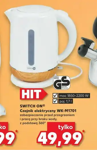 Kaufland SWITCH ON ® Czajnik elektryczny WK-M1701 oferta