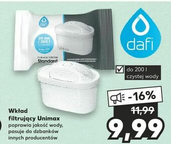Kaufland Wkład filtrujący Unimax oferta