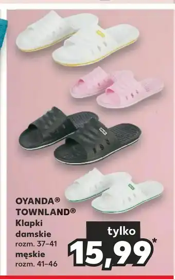 Kaufland OYANDA ® TOWNLAND ® Klapki damskie oferta