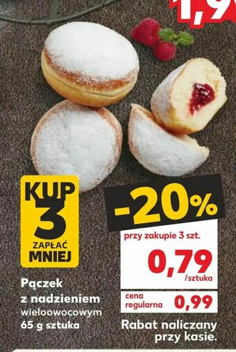 Kaufland Pączek z nadzieniem oferta