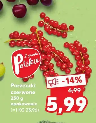 Kaufland Porzeczki czerwone oferta