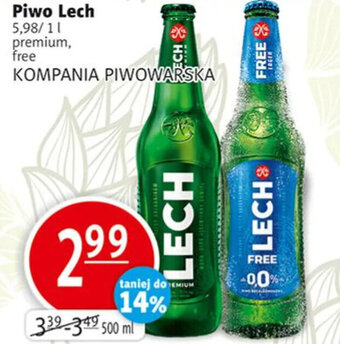 Prim Market Kompania Piwowarska piwo lech 500ml oferta