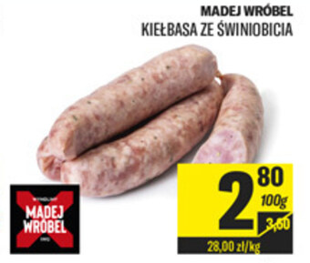 TomiMarkt Kiełbasa madej wróbel oferta