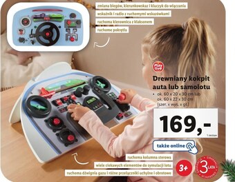 Lidl Zabawka drewniana play tive oferta