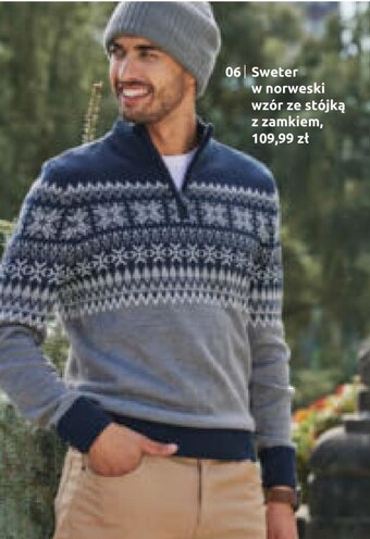 BonPrix Sweter męski bonprix oferta