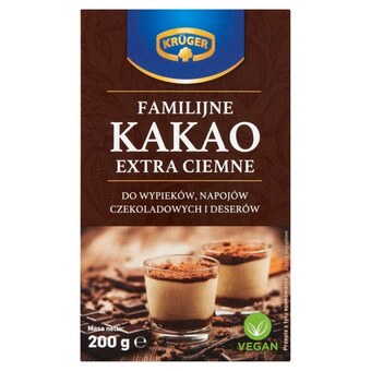 Krüger familijne kakao extra ciemne 200 g