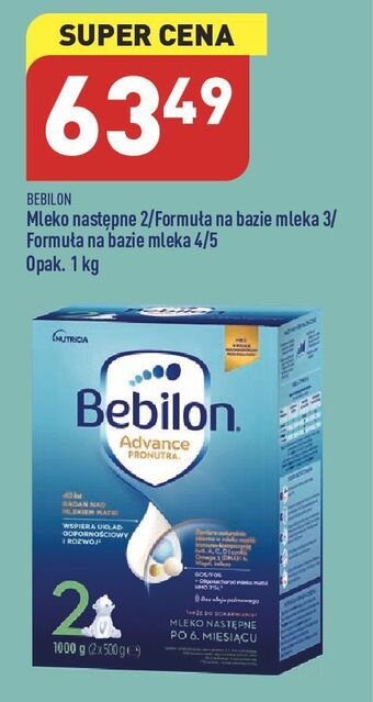 ALDI Mleko 5 bebilon advance pronutra oferta