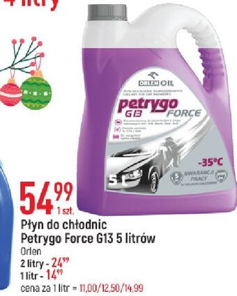 E.Leclerc Płyn do chłodnic petrygo g13 force orlen oil oferta