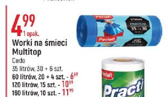 E.Leclerc Worki na śmieci 60 l paclan multitop oferta
