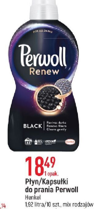 E.Leclerc Płyn do prania perwoll renew black oferta