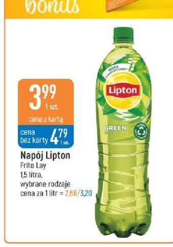 E.Leclerc Herbata mrożona classic lipton green ice tea oferta