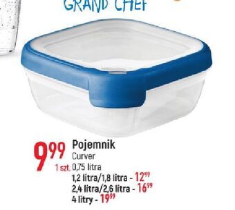 E.Leclerc Pojemnik do przechowywania żywności 1.2 l curver oferta