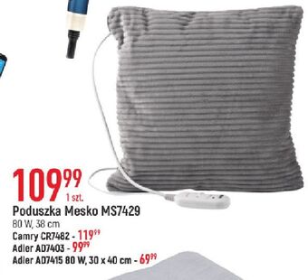 E.Leclerc Poduszka elektryczna ad7415 adler oferta