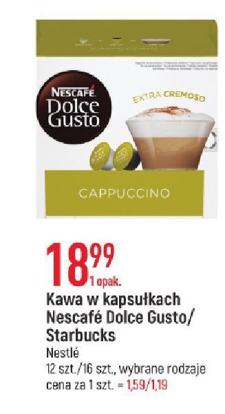 E.Leclerc Kawa cappuccino starbucks cappuccino oferta