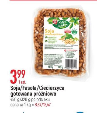 E.Leclerc Fasola gotowana próżniowo wiodąca marka notre jardin oferta