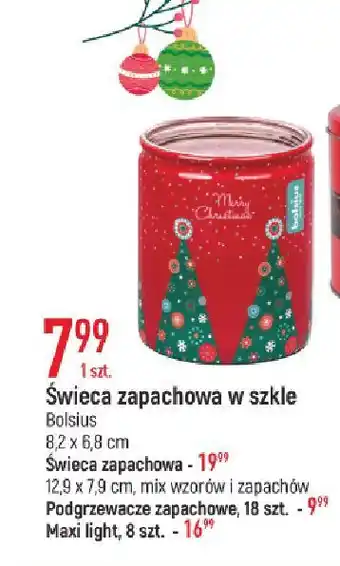 E.Leclerc Podgrzewacze zapachowe maxi bolsius oferta