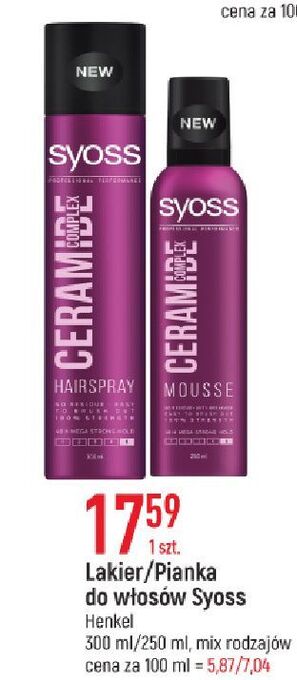 E.Leclerc Pianka do włosów syoss ceramide complex oferta