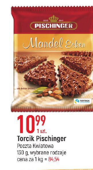 E.Leclerc Torcik czekoladowy z orzechami pischinger oferta