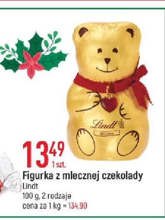E.Leclerc Miś z mlecznej czekolady lindt oferta