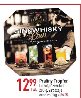 E.Leclerc Praliny z alkoholem ging&whisky edle tropfen oferta