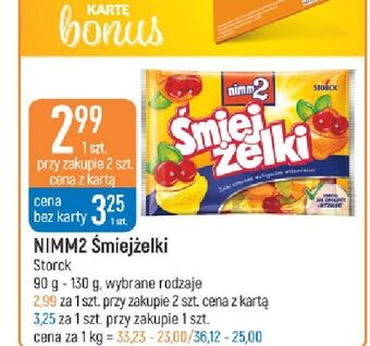 E.Leclerc Żelki owocowo wzbogacone witaminami nimm2 śmiejżelki oferta