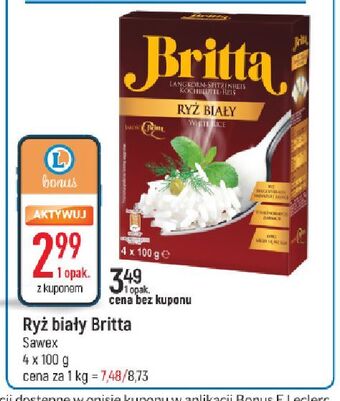 E.Leclerc Ryż biały britta oferta