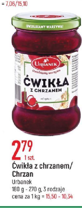 E.Leclerc Ćwikła z chrzanem urbanek oferta