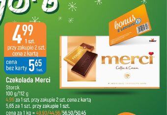 E.Leclerc Czekolada kawowo-śmietankowa storck merci oferta