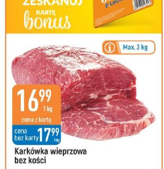 E.Leclerc Karkówka wieprzowa bez kości oferta