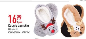 E.Leclerc Kapcie damskie 35-41 oferta