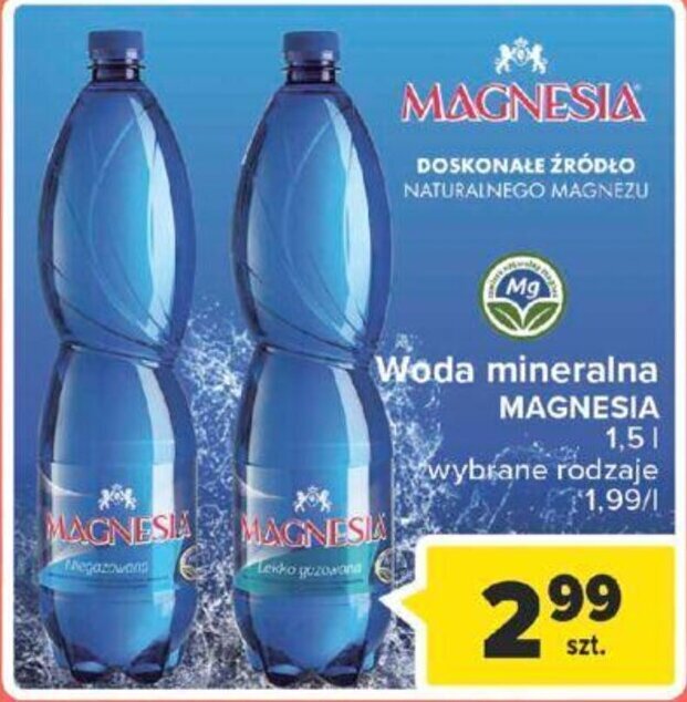 Carrefour Woda mineralna 1,5l oferta