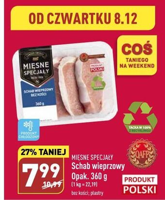 ALDI Schab wieprzowy bez kości mięsne specjały zawsze świeże (aldi) oferta