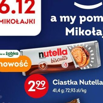 Żabka Ciastka nutella oferta