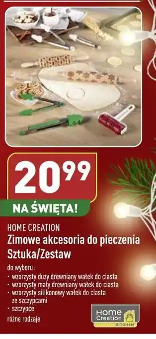 ALDI Szczypce świąteczne home creation oferta