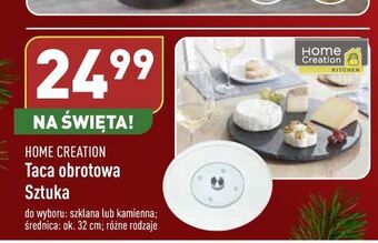 ALDI Taca obrotowa kamienna 32 cm home creation oferta