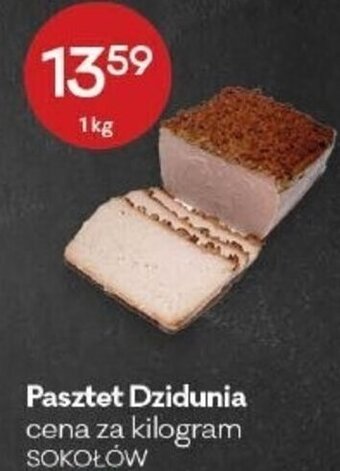 Groszek Sokołów Pasztet Dzidunia 1kg oferta