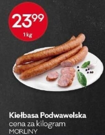 Groszek Morliny Kiełbasa Podwawelska 1kg oferta