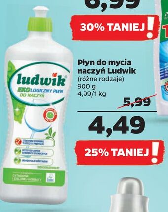 Netto Płyn do mycia naczyń ludwik oferta