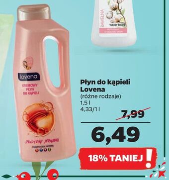 Netto Płyn do kąpieli lovena oferta