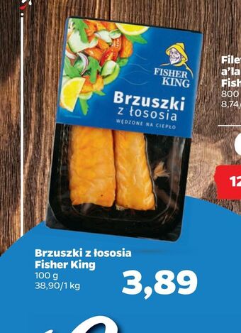 Netto Brzuszki z łososia fisher king oferta